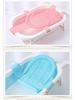 Infant Bath Support Reclining Mesh Mat - Spine Protective Floating Bath Net