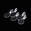200 stk 16*8 mm akryl klare smykker kausjoner Gjør-det-selv håndverk sjarm kroker for cabochons