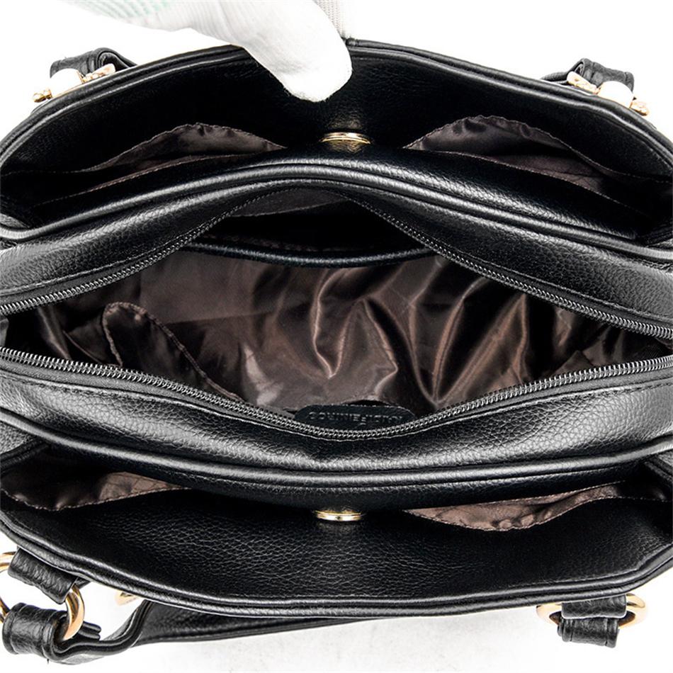 Borse a Mano Morbide di Alta Qualità Lusso Borse a Tracolla Retrò Firmate per Donna Borsa a Spalla Messenger da Donna di Grande Capacità