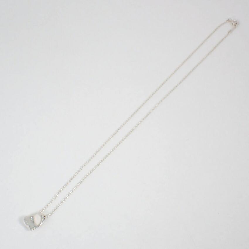 [Used] TIFFANY/Tiffany 925 Full Heart Pendant/Necklace/g451-43