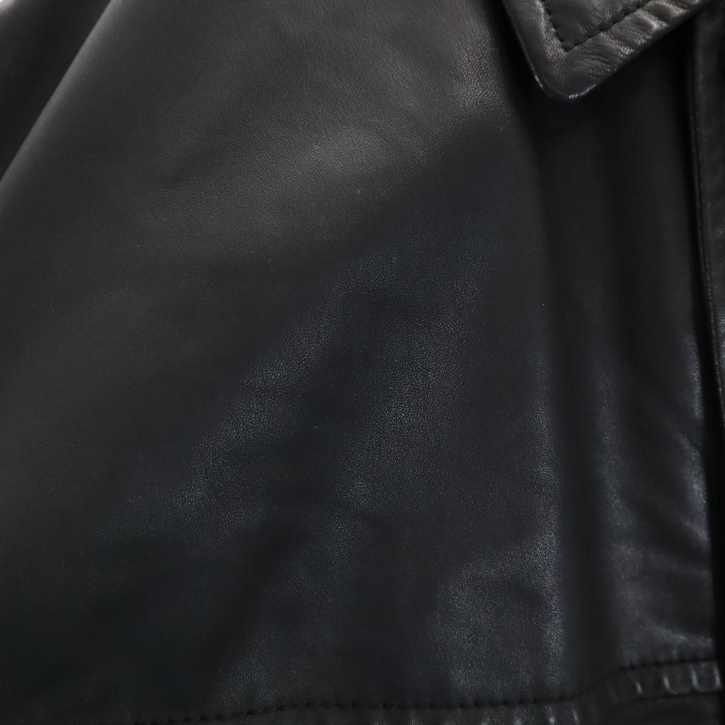 CHRIST made in Germany leather jacket 52 Brown Men's Used