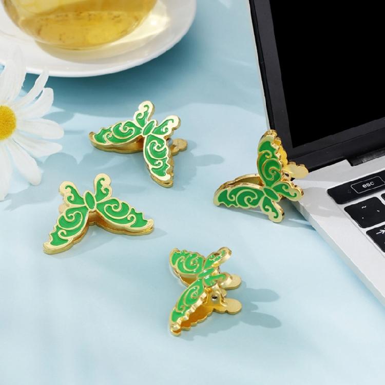 Artistic Quality Metal Document Clips Mini Size Stationery Holders Clip For Portability Assorted Colors Home School Use