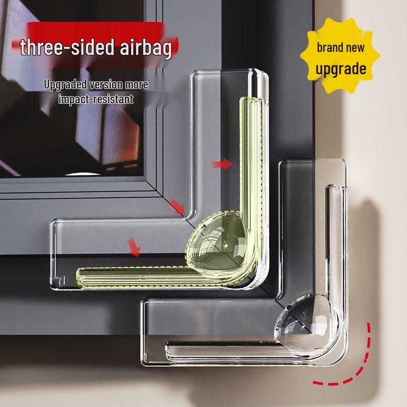 Silicone Anti-Collision Corner Protector for Windows and Tables