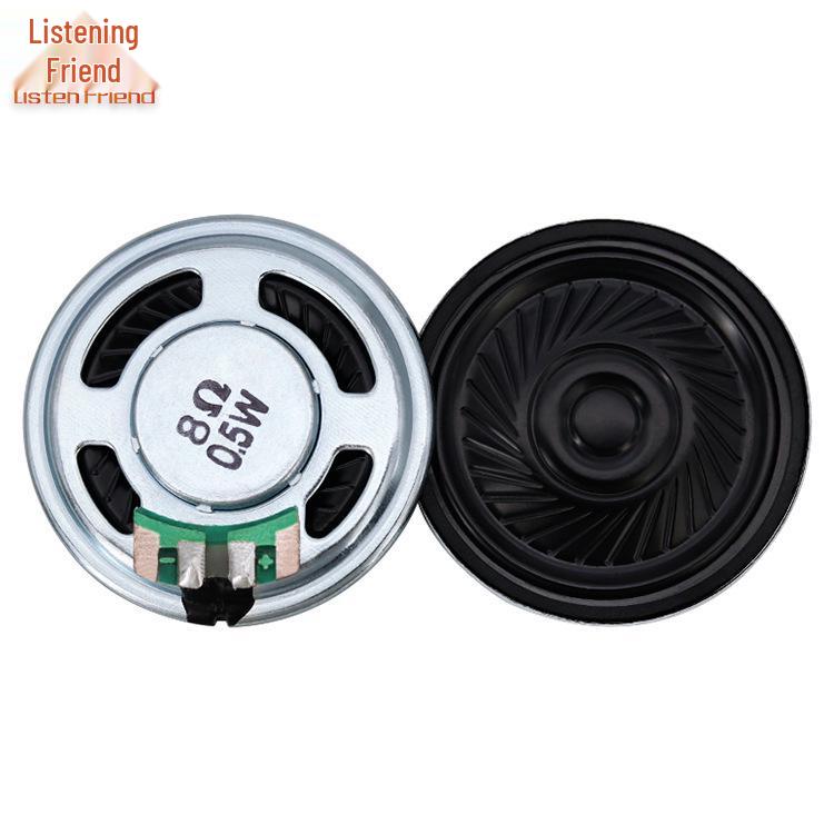 36mm 8 Ohm 0.5W Iron Shell Magnet Speaker for Strollers and Doorbells