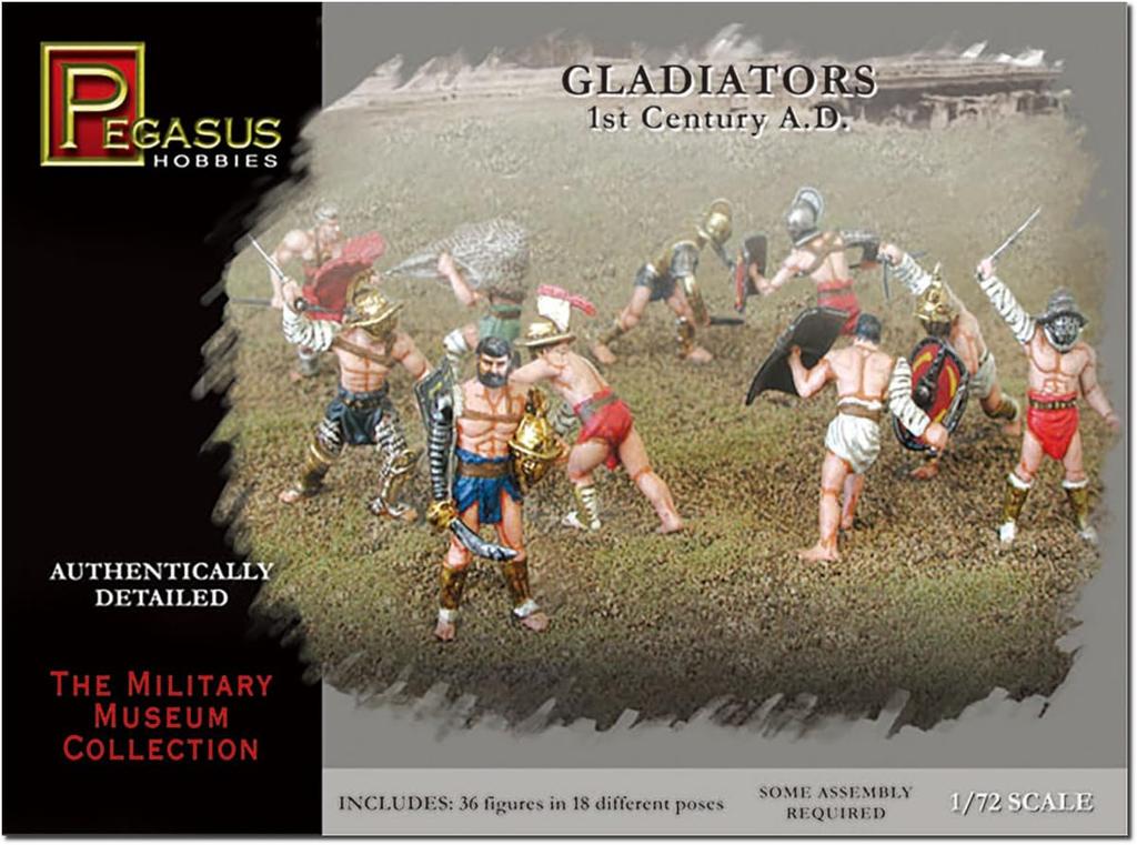 Pegasus Hobby Gladiator Plastic Model PH7100 1/72
