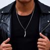 Zulfiqar Sværd Vedhæng Halskæde til Mænd, Islamisk Imam Ali Zulfiqar Vedhæng Halskæde, Talisman Amulet Religiøs Gave