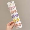 10Pcs 3cm Children Cute Colorful Star Shape BB Hair Clips Kids Headwear Girls Lovely Hairpins DIY Hair Accessories