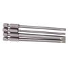 4 Pcs 100mm / 4 Inch Length Flat Head Screwdriver Bits Power Tool Drill Bits  Power Tool Accessories