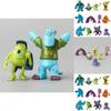 Engaging 12 Pcs Monsters University Sully Mike Anime Figurine Set For Tiny Hands And Imagination