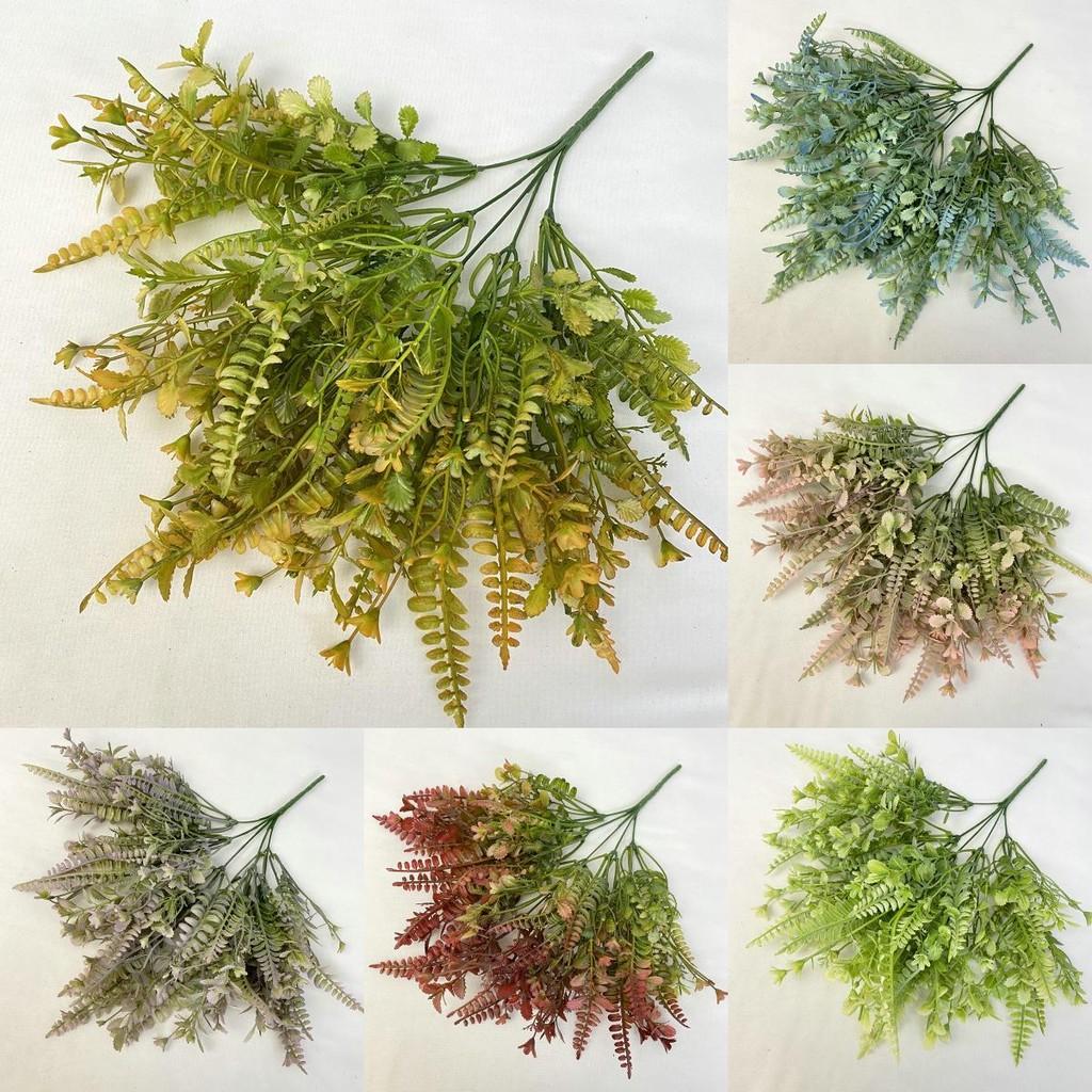 Flower Toona Artificial Home Decor Wedding Props Photography Plastic Plant Green