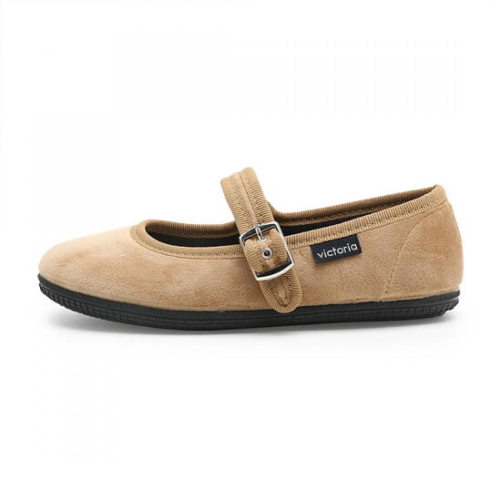 Victoria Shoes Victoria Junior Oda Mary Jane Shoes Miel J104913 Miel