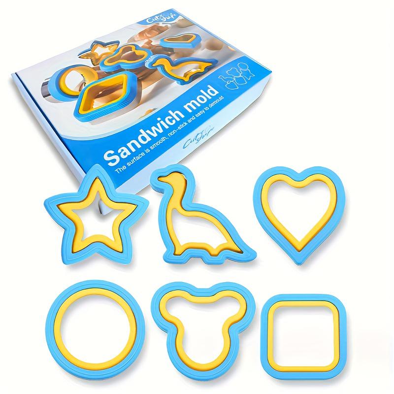 

Stainless Steel Sandwich & Cookie Cutter Set - DIY Baking Tools for Bread & Toast