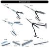 Engine Cylinder Hone Deglazer Set Hone Tool 19-250mm Diameter Deglazer 1-1/8'' To 4'' Long Stones for Grinding Holes