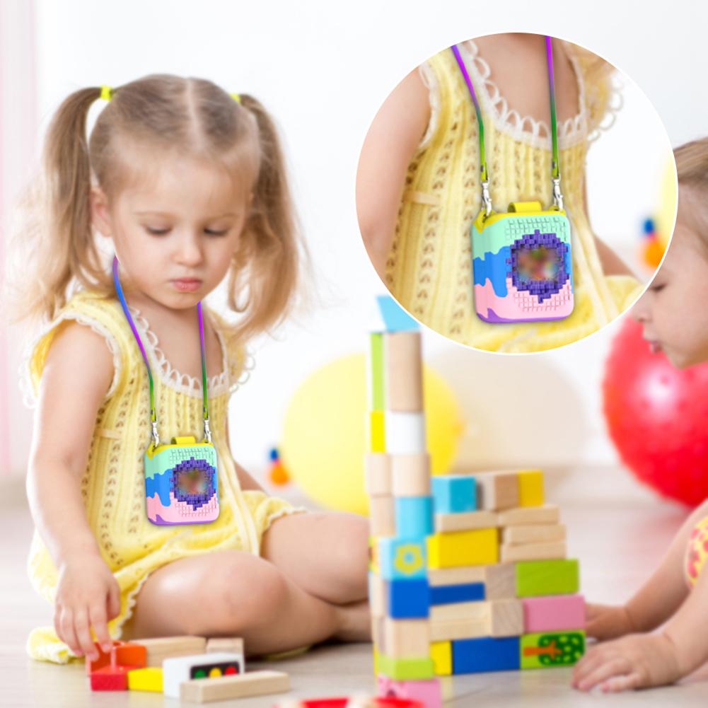 Silicone Case Washable Protective Skin Sleeve with Lanyard Protective Skin Cover for Bitzee Interactive  Digital Pet and Case