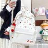 Large Capacity Ins Bear Stars High School Backpack Girl College Student Cute Japanese Schoolbag Backpack