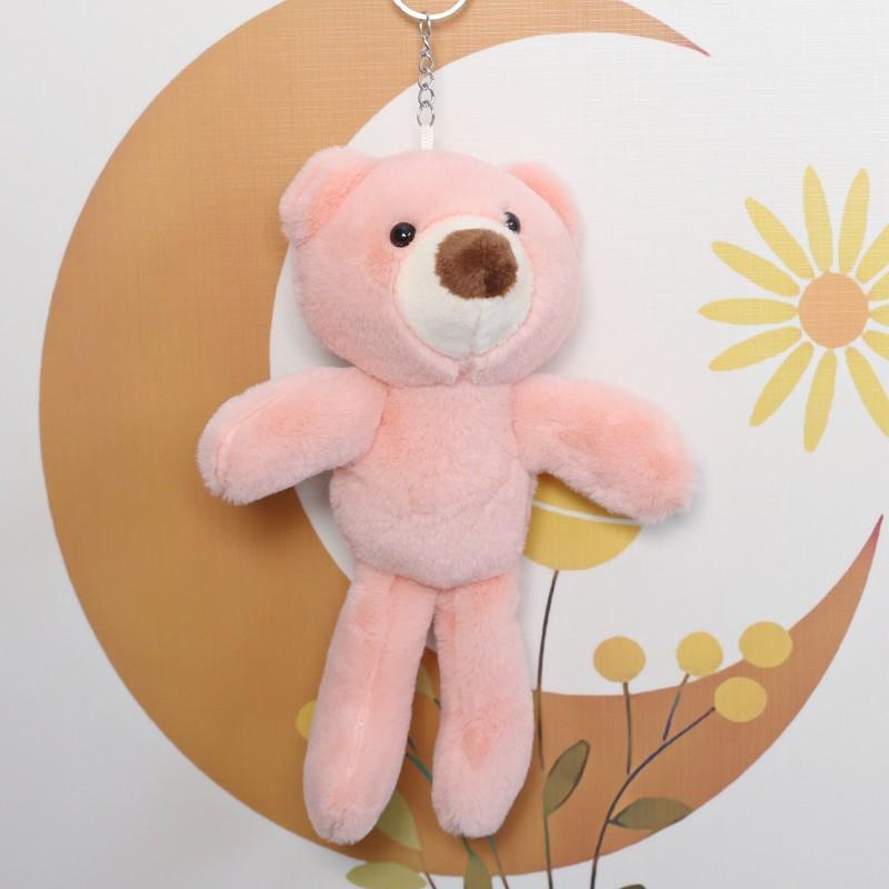 Creative New Cute Teddy Bear Rabbit Plush Toy Doll Pendant Car Student Schoolbag Hanging Ornament Doll