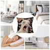 Pillow Covers Screaming Goat Soft Protector Decorations 17.72x17.72 inches Pillow Case for Party Couch Home Dorm Family