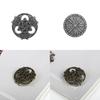 Celtic Knot Brooch With Electroplated Finish For Casual Daily Wear