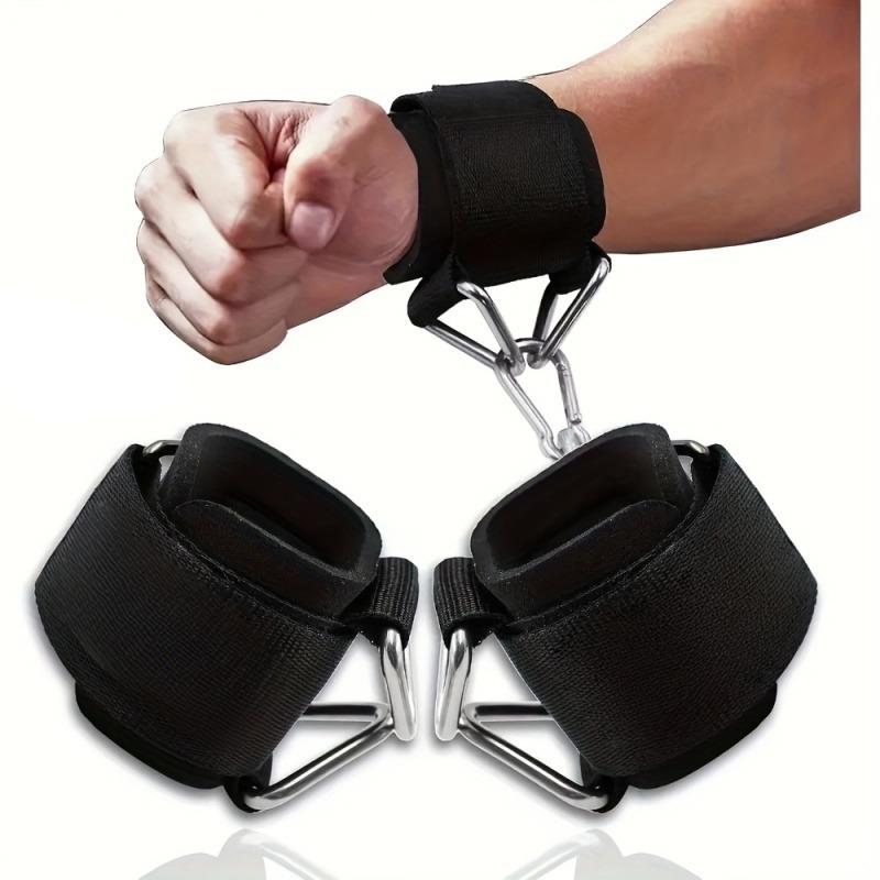 2Pcs Wristband Buckle Hand Strap Fitness Accessory for Arm Workout Training Resistance Rope Exercise Equipment