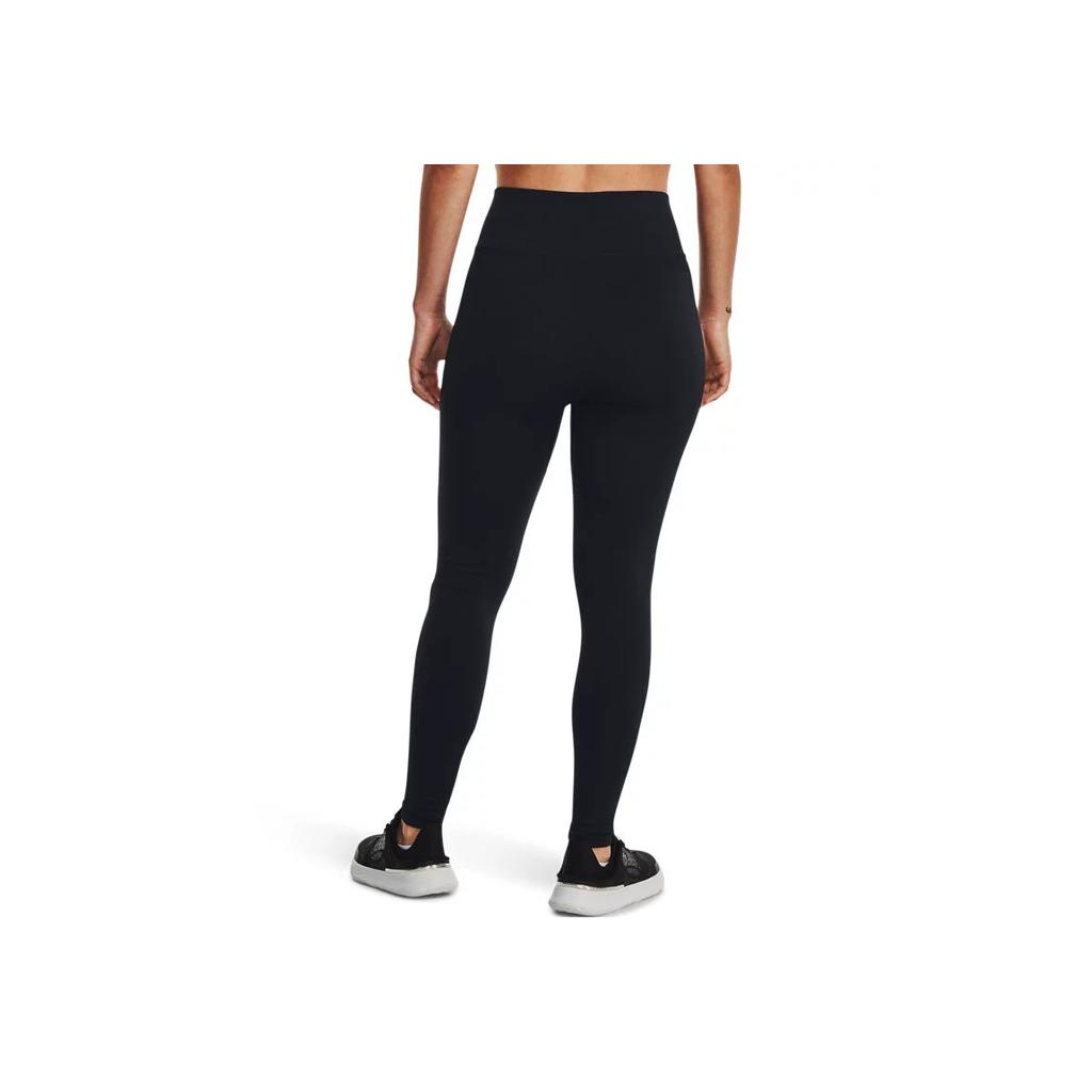 Under Armour Nahtlose Logo-Print Trainingsleggings Damen Leggings Schwarz 1381662-001