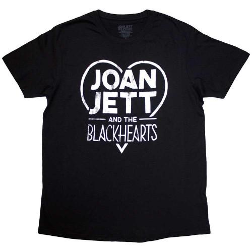 Joan Jett & The Black Hearts Unisex Adult Logo T-Shirt S noir