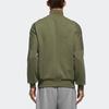 Adidas Jackets Men's Basic Green Stand Collar Moderate Instructor DM5190