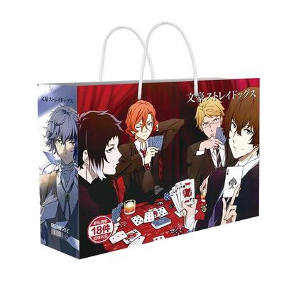 Anime Stray Dogs Gift Bag Collection Bag Toy Include Postcard Poster Badge Stickers Bookmark Sleeves