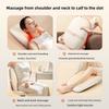 Wireless Chair Massage Machine Cushion Back Waist Multi-purpose Up and Down Move Warm Massager Pad Ultra-thin Car Use Home