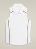 2025 Spring/Summer Women's Sleeveless Polo Golf Vest & Tennis Outfit Set - Slimming Sports Fitness Top