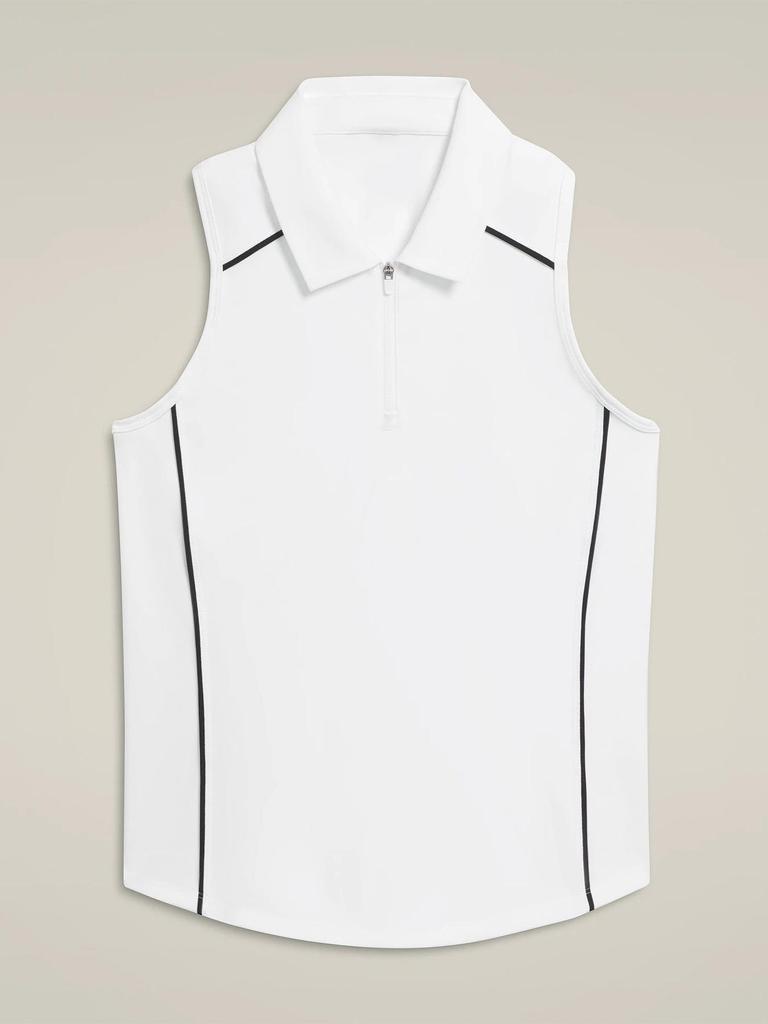 2025 Spring/Summer Women's Sleeveless Polo Golf Vest & Tennis Outfit Set - Slimming Sports Fitness Top