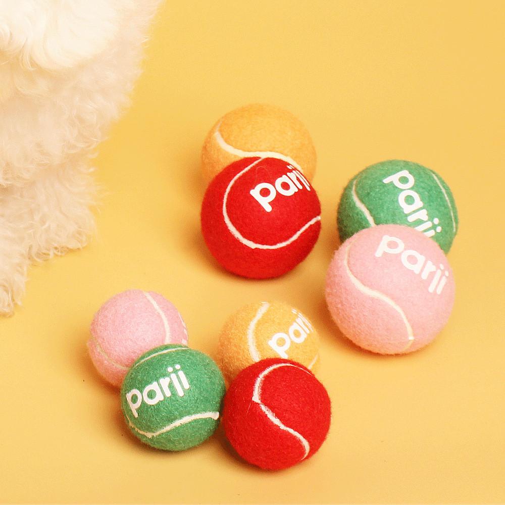 Rubber Dog Toy Ball Pack With Sound For Small Medium Dogs Training And Play