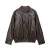 Europäische & Amerikanische Damen Kunstleder Fliegerjacke