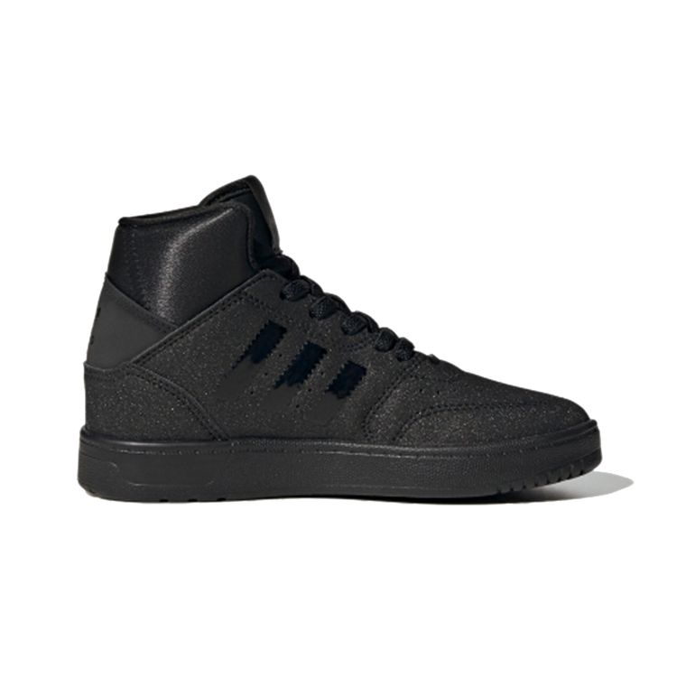 Adidas Originals Drop Step 360 C Durable Non-Slip Lightweight High-Top Kids Skate Shoes Kids Skate Shoes Black FW3155