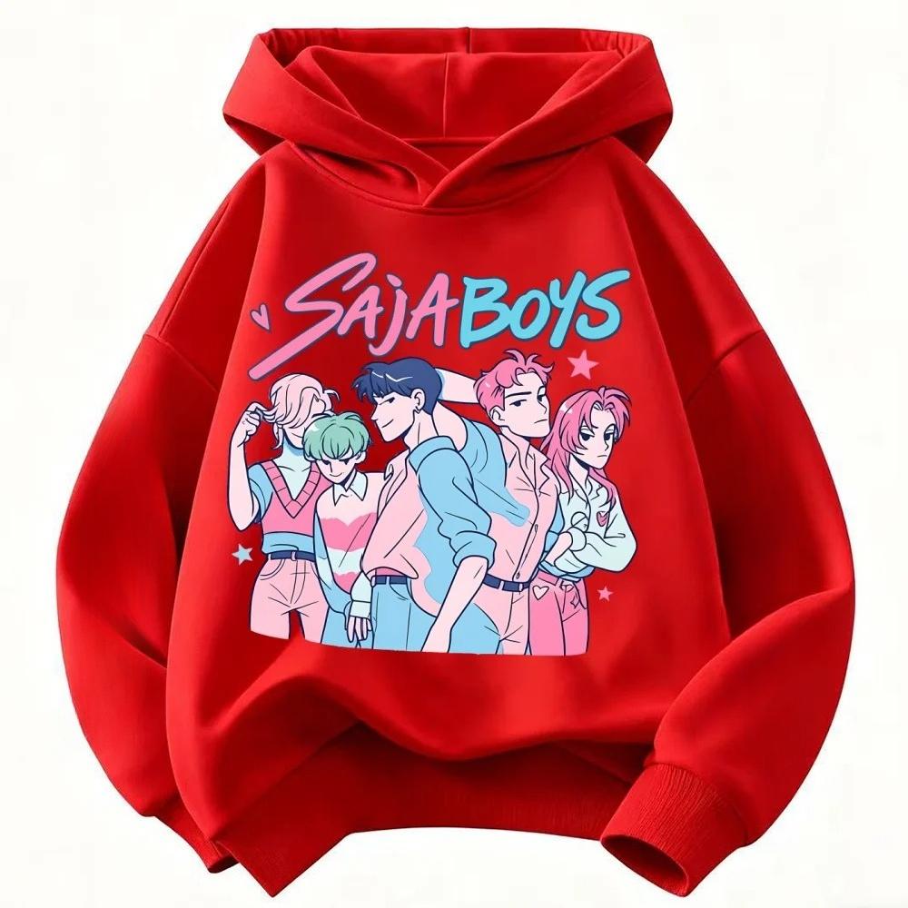 

Детское худи в стиле K-Pop «Охотник на демонов», одежда для девочек, вдохновленная новым фильмом, удобный теплый пуловер для осени и зимы 160