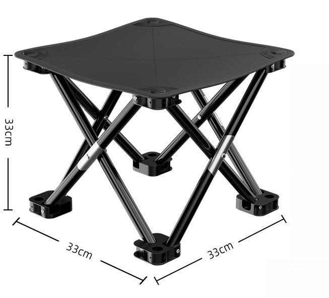 New Creative Outdoor Maza Foldable Stool Portable Fishing Chair Lightweight Folding Chair Camping Chair Stool Picnic Small Stool