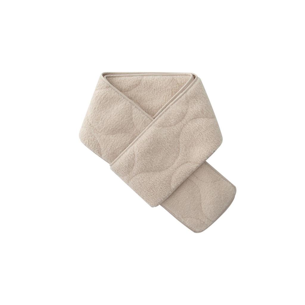 Louvre Lambswool Patchwork Scarf - Warm & Comfortable, Japanese Fashion for Autumn/Winter