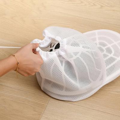Sac de protection pour lavage de chapeau, sac de nettoyage pour casquette de baseball, sac à linge anti-déformation, sac en maille pour machine à laver, sac à linge portable