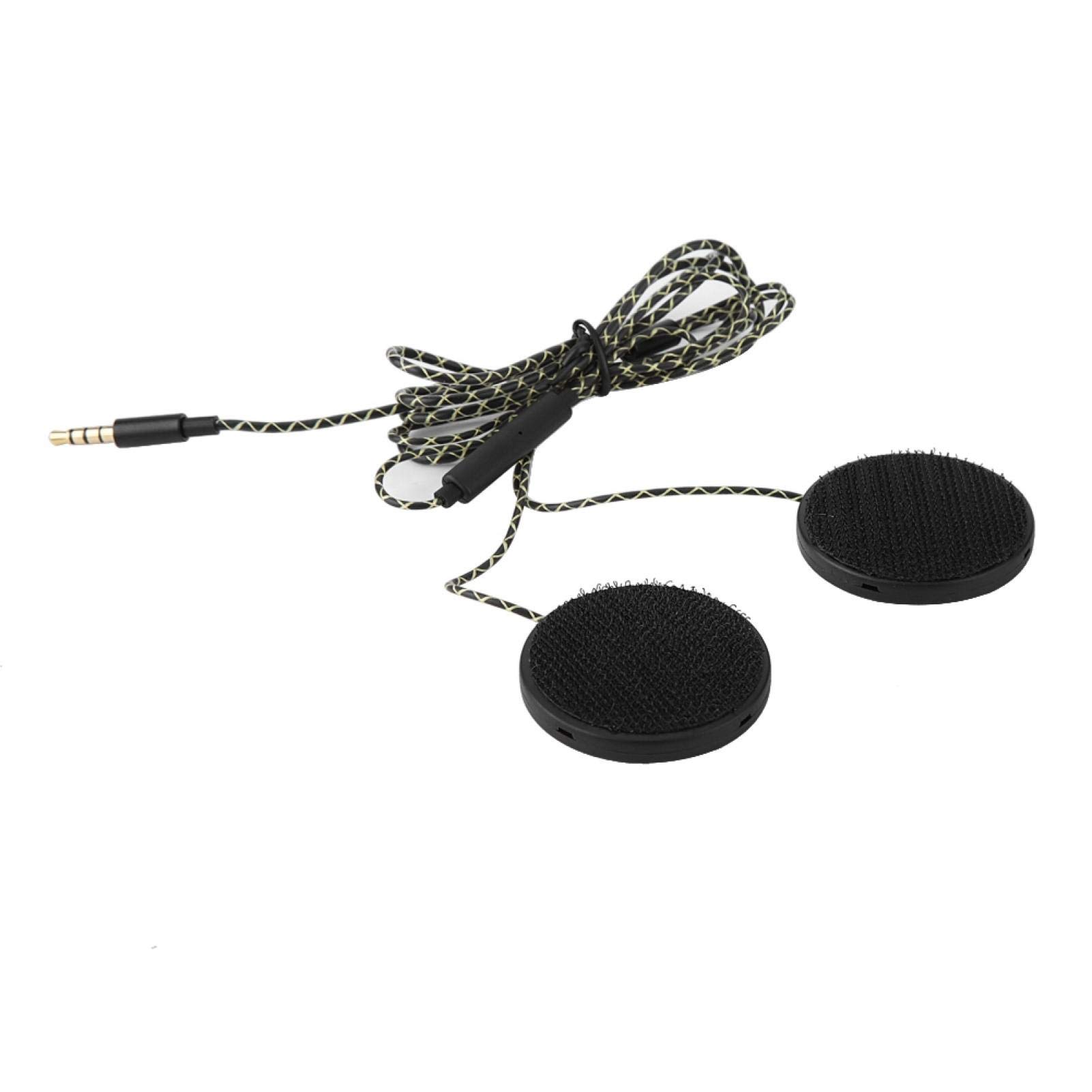 

Гарнитура для шлема Generici Helmet Motorcycle Helmet Black HiFi Durable Headphones,