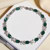Bracelet for Women, Green Gemstone Jewelry