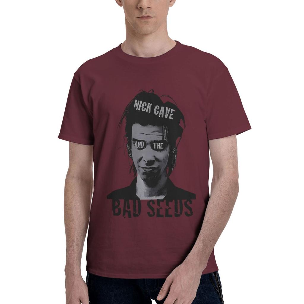 Nick Cave And The Bad Seeds 2 100 Cotton Casual Breathable Confortable Shirt Mens Clothing Brands Mens Shirt