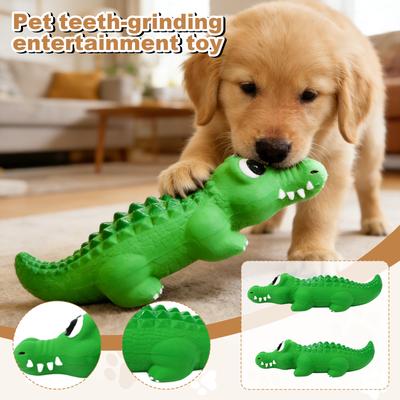 Dog Latex Squeaky Toy For Teething, ,resistant, Boredom,relieving, Suitable For Small Dogs Like Teddy, Training Pet Supplies