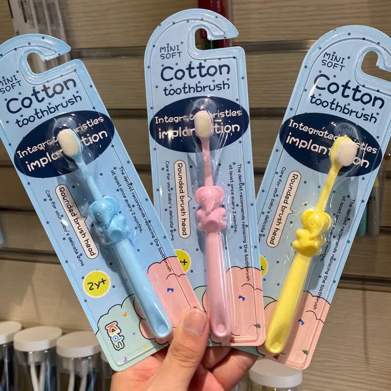 RAOYI Kids  Cartoon Soft Bristle Toothbrush