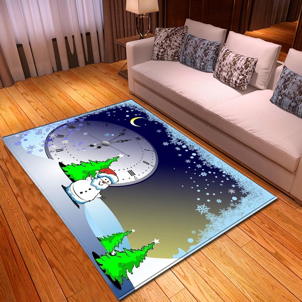 Christmas Living Room Floor Mat Bedroom Dining Room Carpet Carpet Doormat