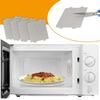 Set of 6 Premium Mica Insulation Plates Cuttable Muscovite Sheet Suitable for Microwave Ovens with 800℃ Heat Resistance