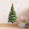 Christmas Tree Wall Stickers Christmas New Year Green Christmas Tree Snowflake Wall Stickers Home Christmas Decor Wall Stickers