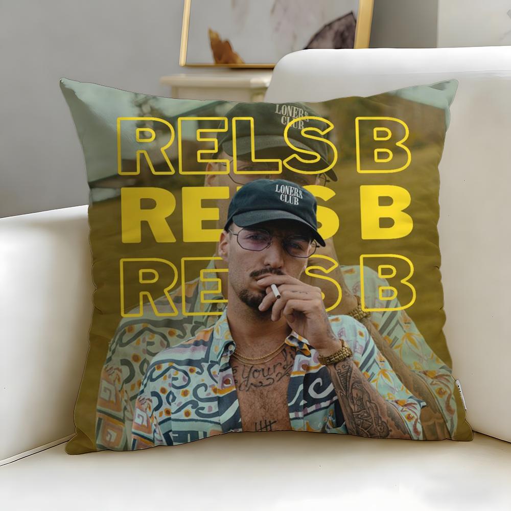 

popular singer Rels B Cushion Cover Soft EasyWash Pillow Case Versatile for Couch Bed Travel and Office 30X30cm