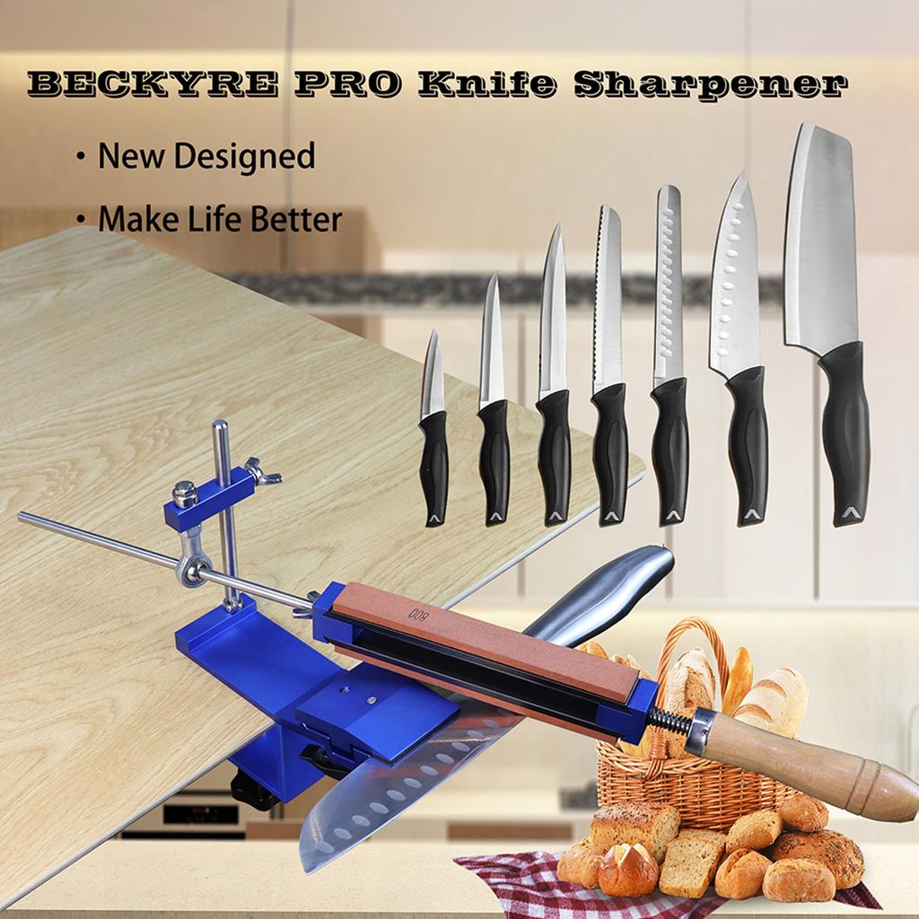 Portable Cutter Sharpener Professional Metal Kitchen Sharpening System Tools Fix angle Whetstone Grind Tool Machine