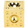 Jewelry For-For Crafting And Metalworking Tool-Doming Block, Professional Grade 38X38x38mm Size