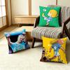 Demon Centre Forward HHaaland Pillow Case Pattern Printed Pillowcase For Living Room Sofa Cushion Cover