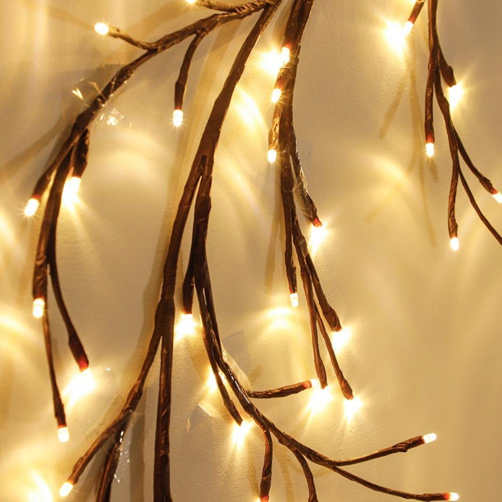 Lighting Form Tree Vine Light USB LED Lights String New Rattan Lamp  Wall Decoration